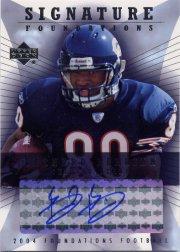2004 Upper Deck Foundations Signature Foundations #SFBB Bernard Berrian