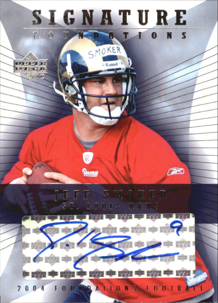 2004 Upper Deck Foundations Signature Foundations #SFJS Jeff Smoker