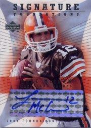 2004 Upper Deck Foundations Signature Foundations #SFLM Luke McCown