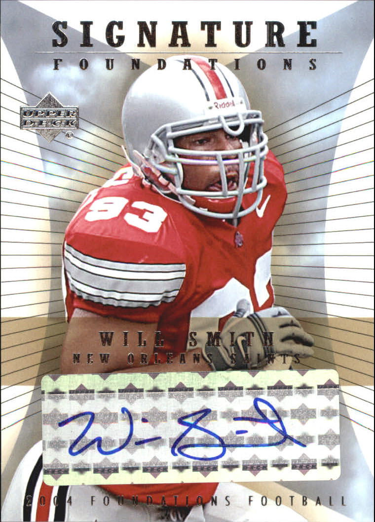 2004 Upper Deck Foundations Signature Foundations #SFWS Will Smith