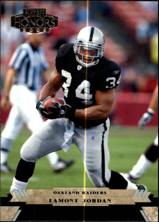 2005 Playoff Honors #74 LaMont Jordan