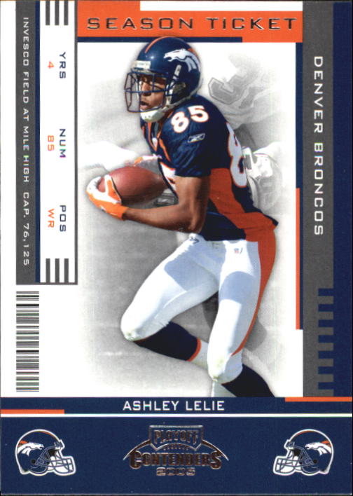 2005 Playoff Contenders #29 Ashley Lelie