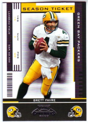 2005 Playoff Contenders #37 Brett Favre