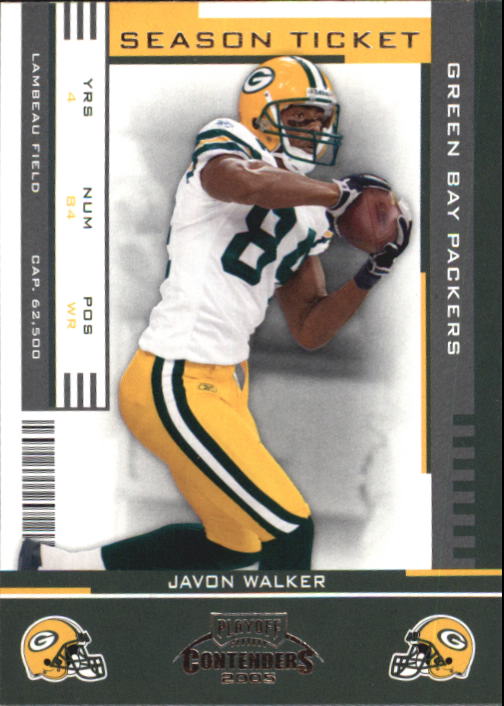 2005 Playoff Contenders #38 Javon Walker