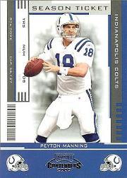 2005 Playoff Contenders #44 Peyton Manning