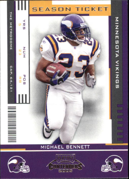 2005 Playoff Contenders #55 Michael Bennett