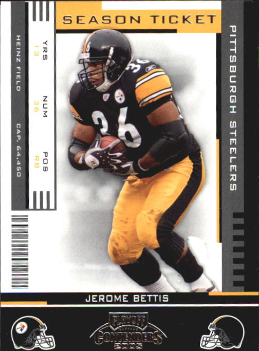 2005 Playoff Contenders #79 Jerome Bettis