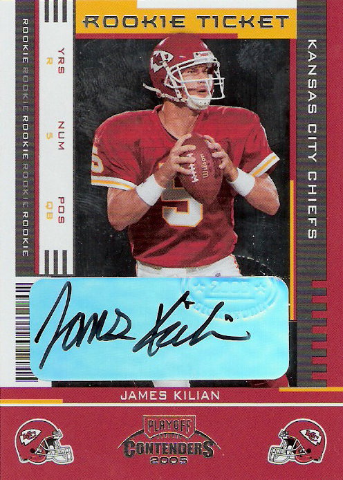 2005 Playoff Contenders #186 James Kilian AU RC