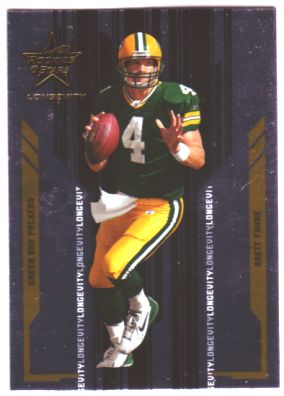2005 Leaf Rookies and Stars Longevity #36 Brett Favre