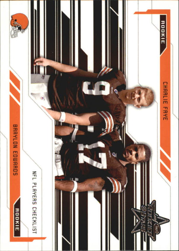 2005 Leaf Rookies and Stars #98 Braylon Edwards CL/Charlie Frye