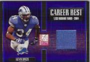 2005 Donruss Elite Career Best Jerseys #CB28 Kevin Jones