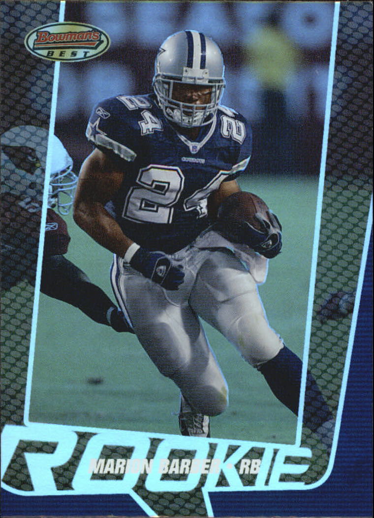 2005 Bowman's Best #52 Marion Barber RC