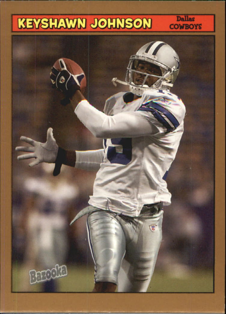 2005 Bazooka Gold #19 Keyshawn Johnson