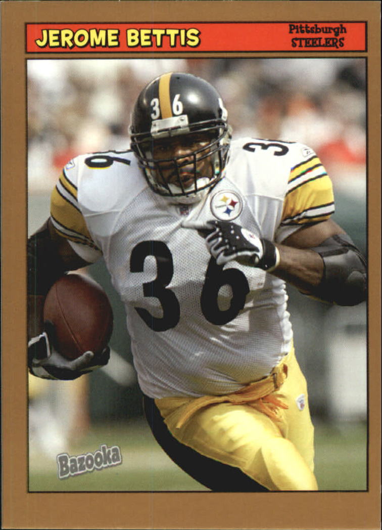 2005 Bazooka Gold #36 Jerome Bettis