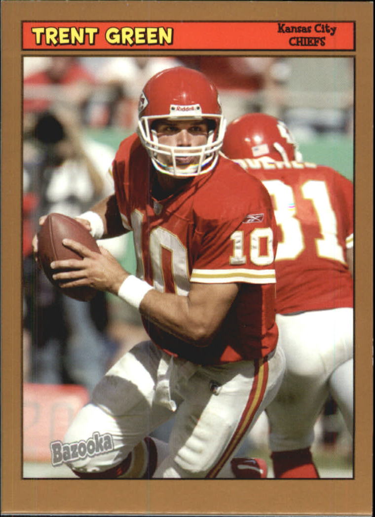 2005 Bazooka Gold #60 Trent Green