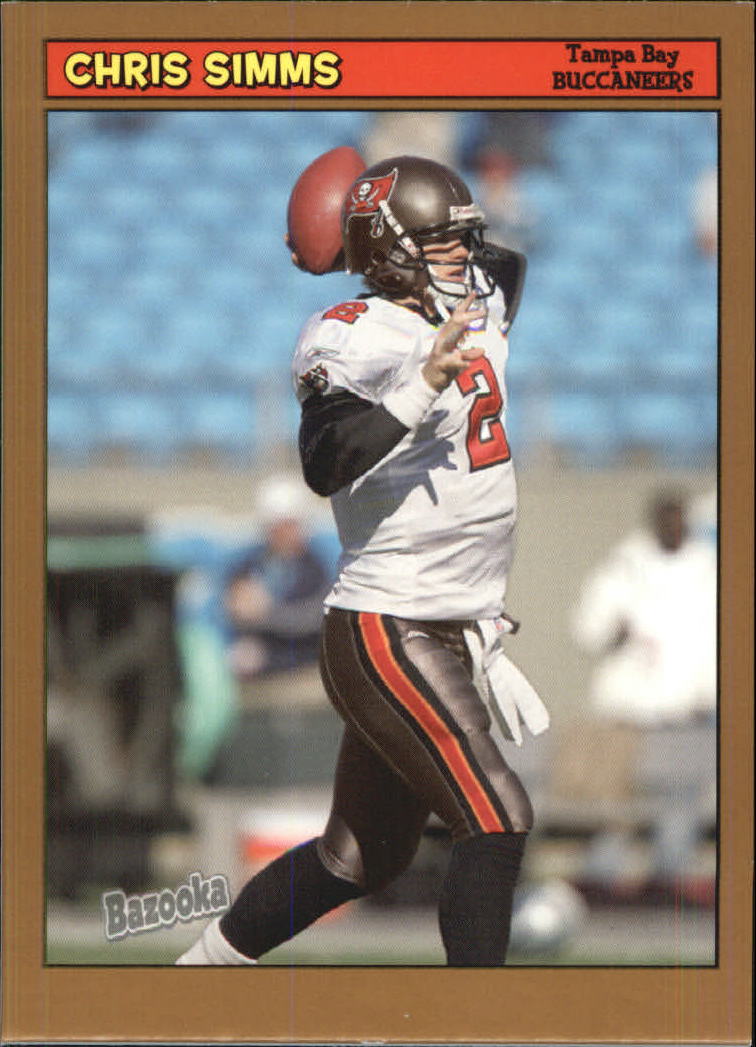 2005 Bazooka Gold #115 Chris Simms