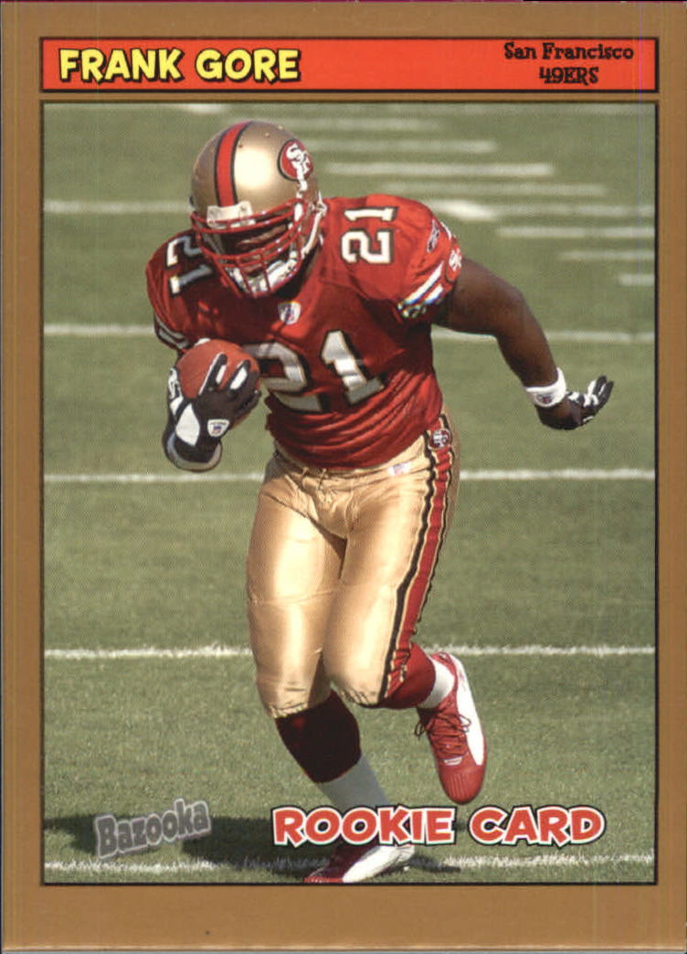 2005 Bazooka Gold #177 Frank Gore