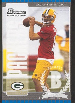 2005 Bowman #112 Aaron Rodgers RC