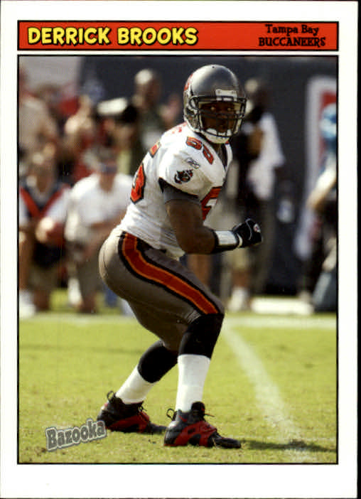 2005 Bazooka #13 Derrick Brooks