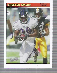 2005 Bazooka #21 Chester Taylor