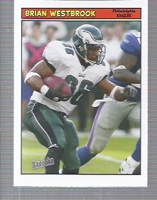 2005 Bazooka #24 Brian Westbrook