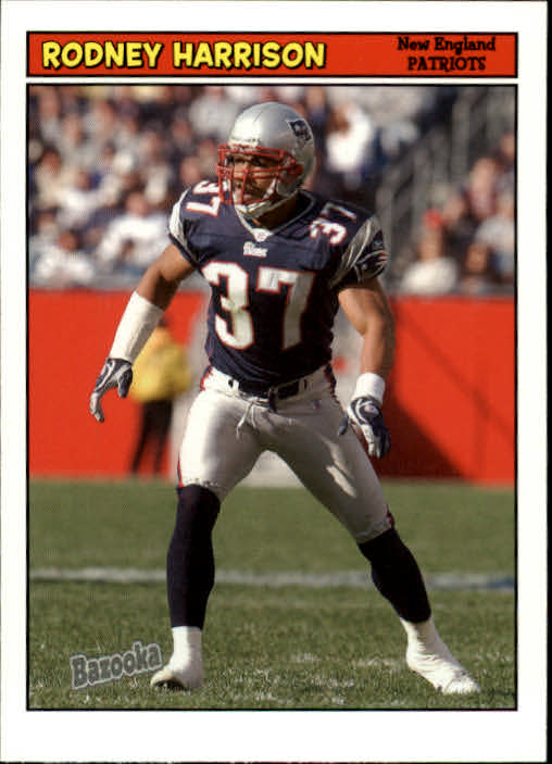 2005 Bazooka #25 Rodney Harrison
