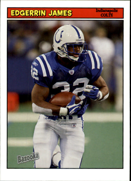 2005 Bazooka #32 Edgerrin James