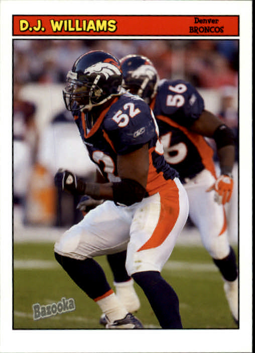 2005 Bazooka #56 D.J. Williams