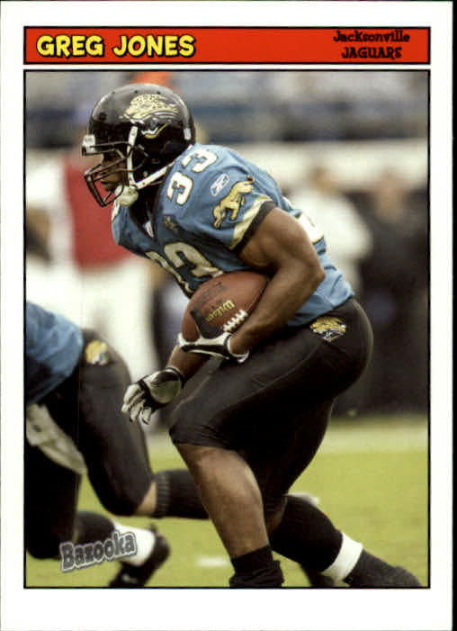 2005 Bazooka #58 Greg Jones