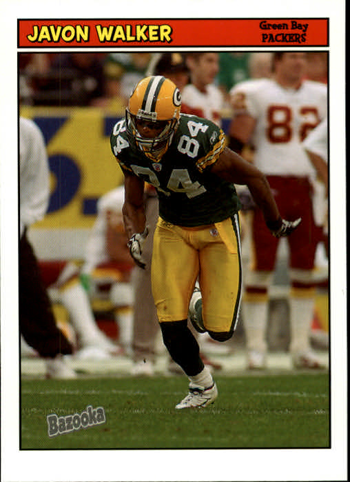 2005 Bazooka #65 Javon Walker