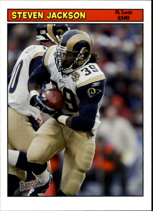 2005 Bazooka #75 Steven Jackson