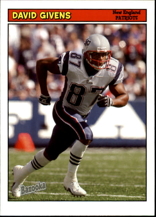 2005 Bazooka #76 David Givens
