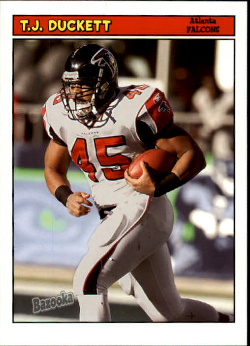 2005 Bazooka #78 T.J. Duckett