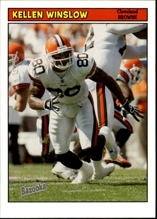 2005 Bazooka #82 Kellen Winslow