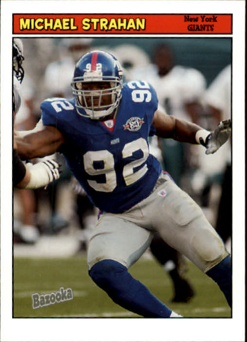 2005 Bazooka #98 Michael Strahan