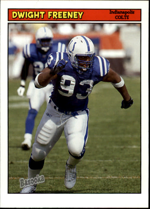 2005 Bazooka #99 Dwight Freeney