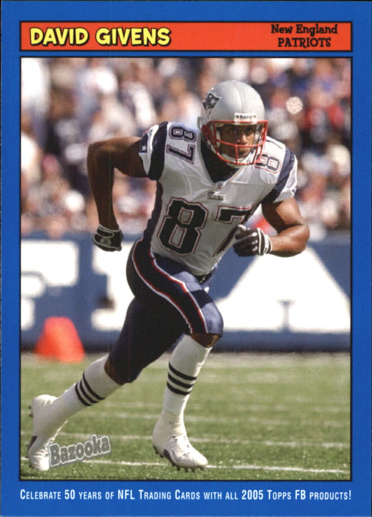 2005 Bazooka Blue #76 David Givens