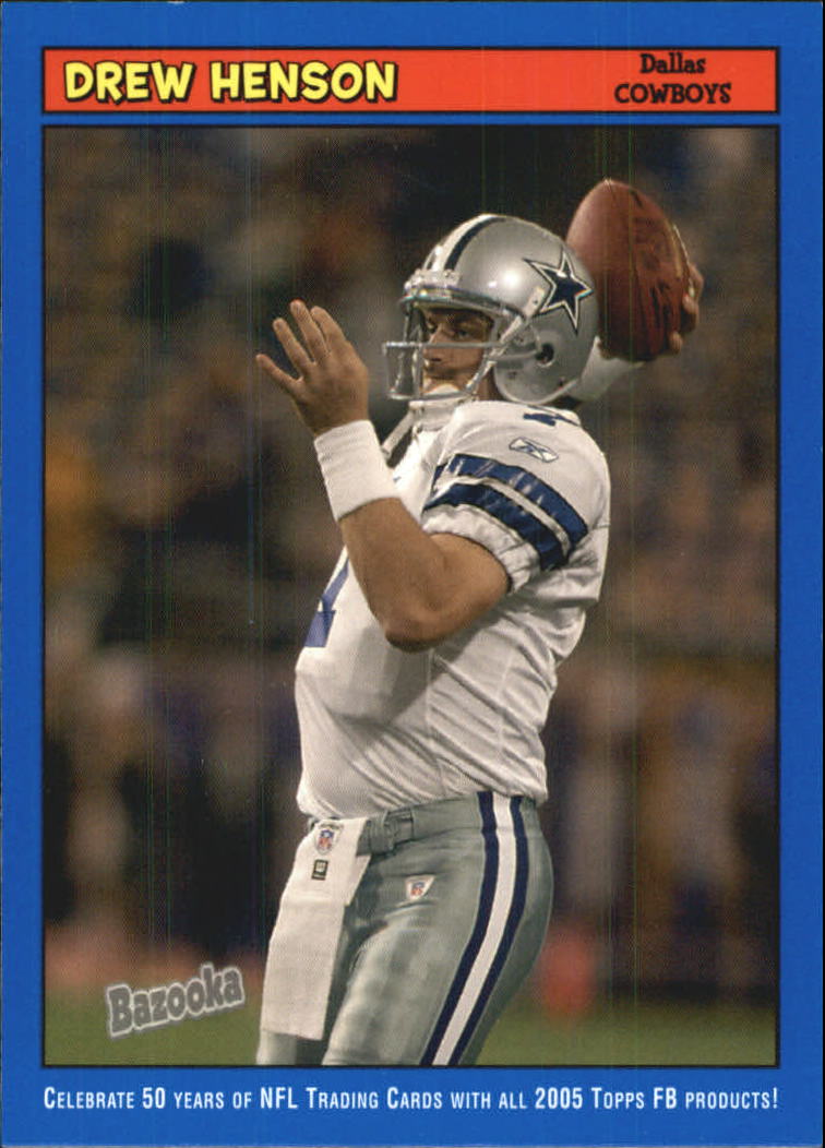 2005 Bazooka Blue #112 Drew Henson