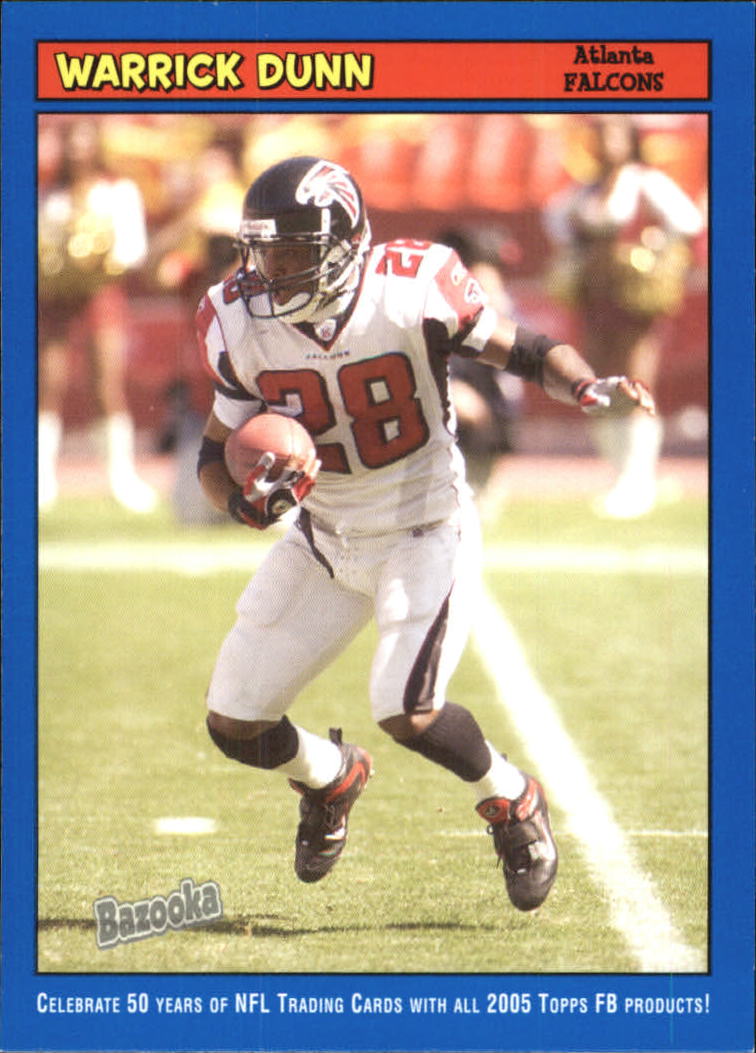 2005 Bazooka Blue #120 Warrick Dunn