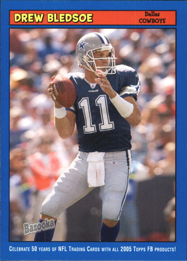 2005 Bazooka Blue #124 Drew Bledsoe