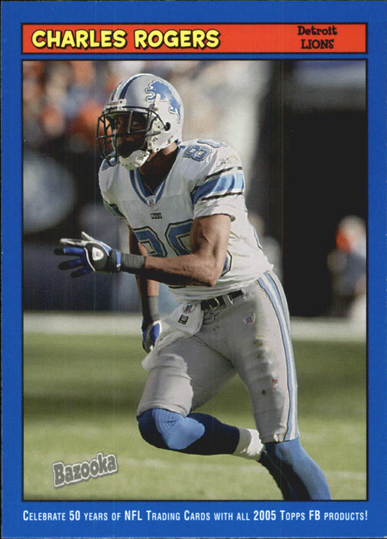 2005 Bazooka Blue #126 Charles Rogers