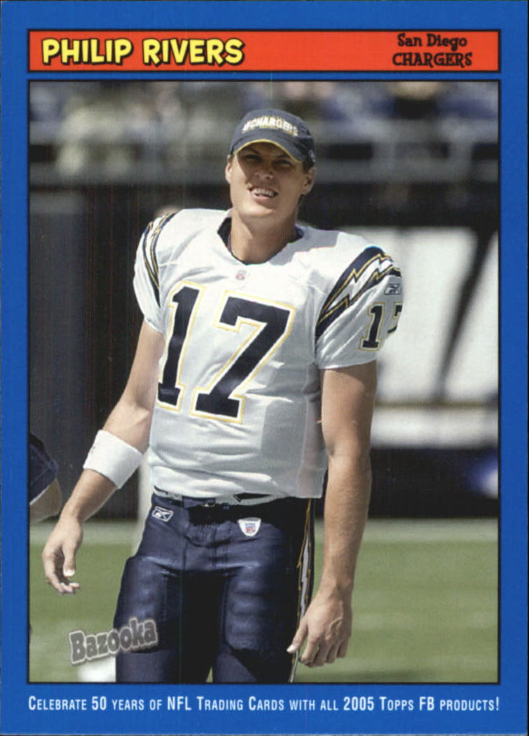 2005 Bazooka Blue #148 Philip Rivers