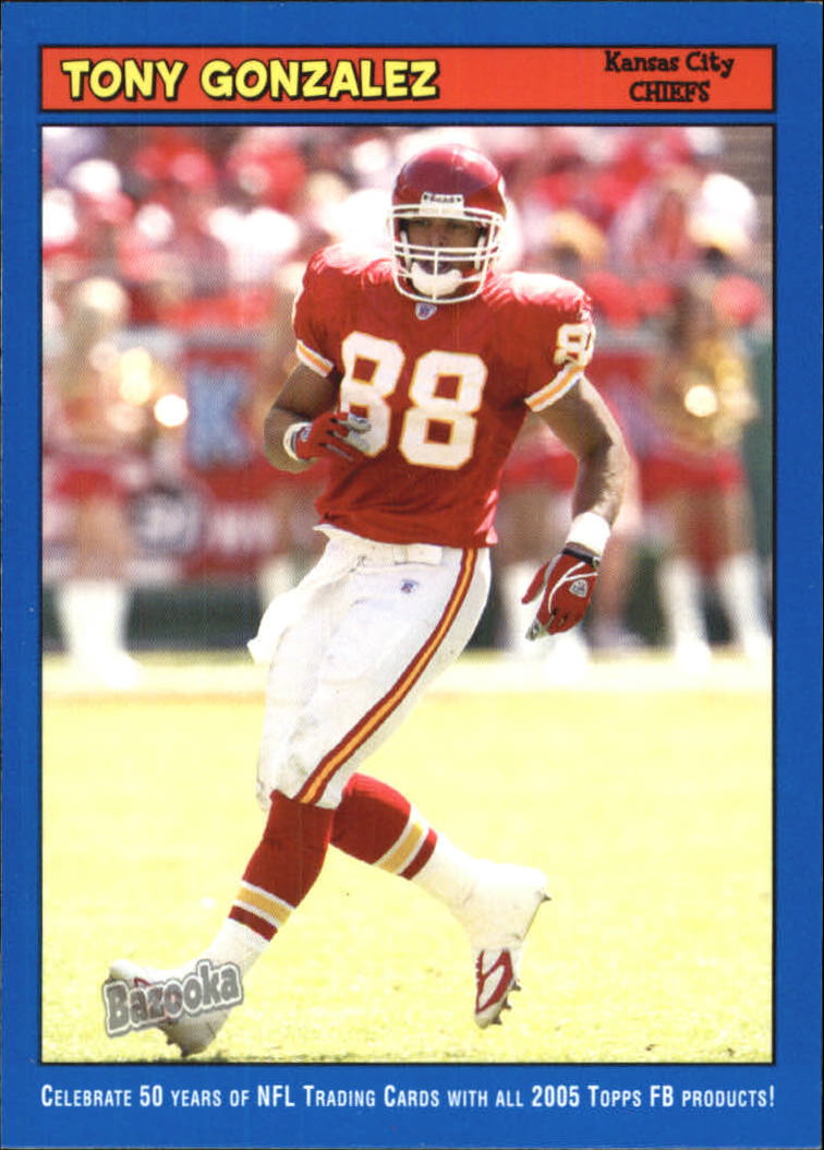 2005 Bazooka Blue #153 Tony Gonzalez