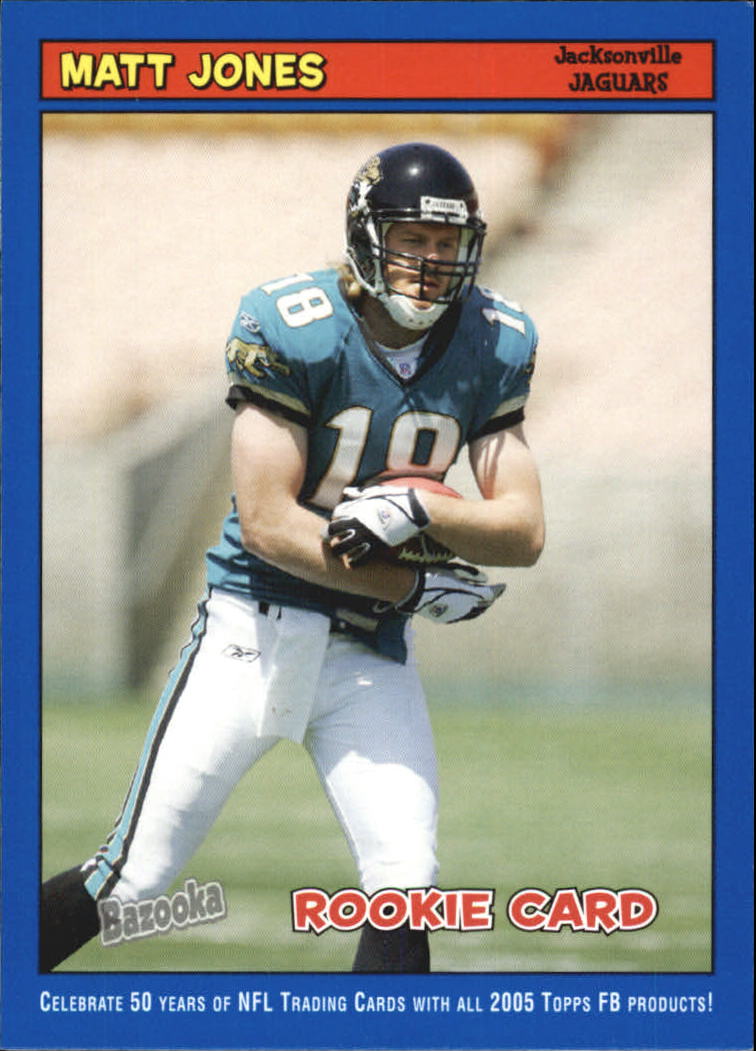 2005 Bazooka Blue #206 Matt Jones