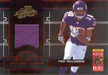 2005 Absolute Memorabilia Rookie Jerseys #2 Troy Williamson