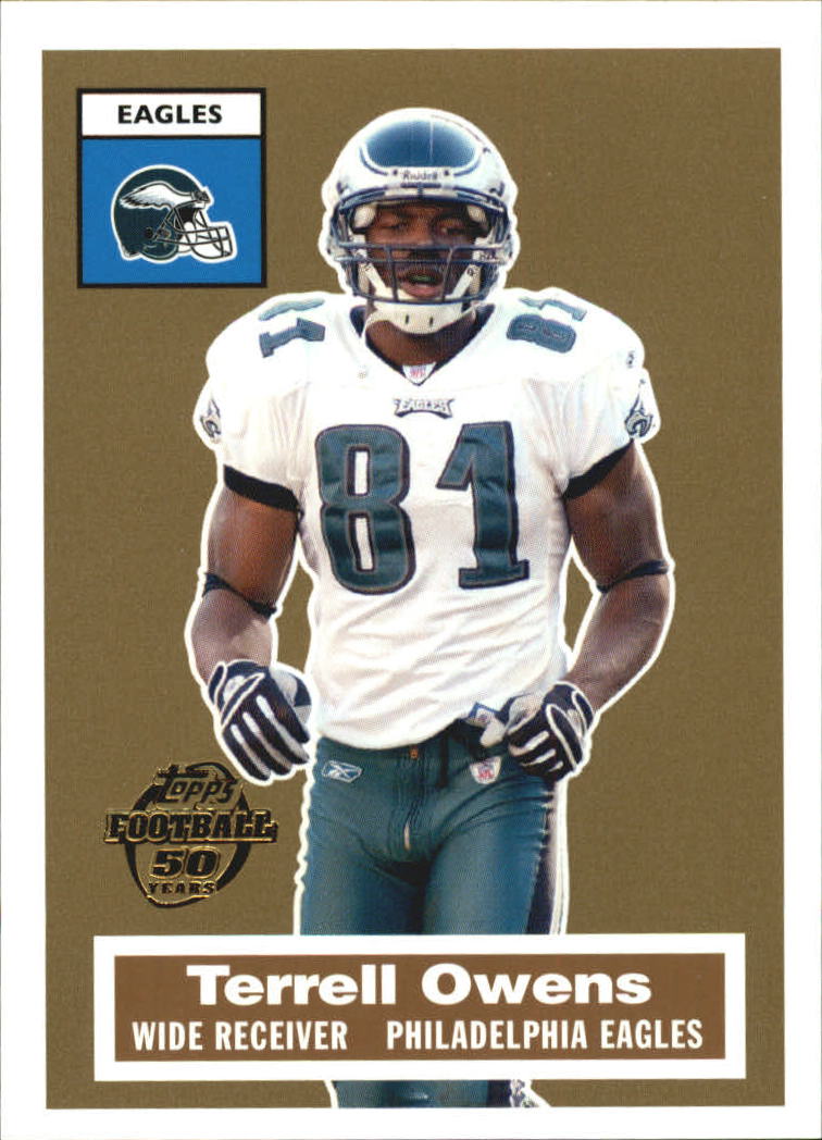 2005 Topps Turn Back the Clock #8 Terrell Owens