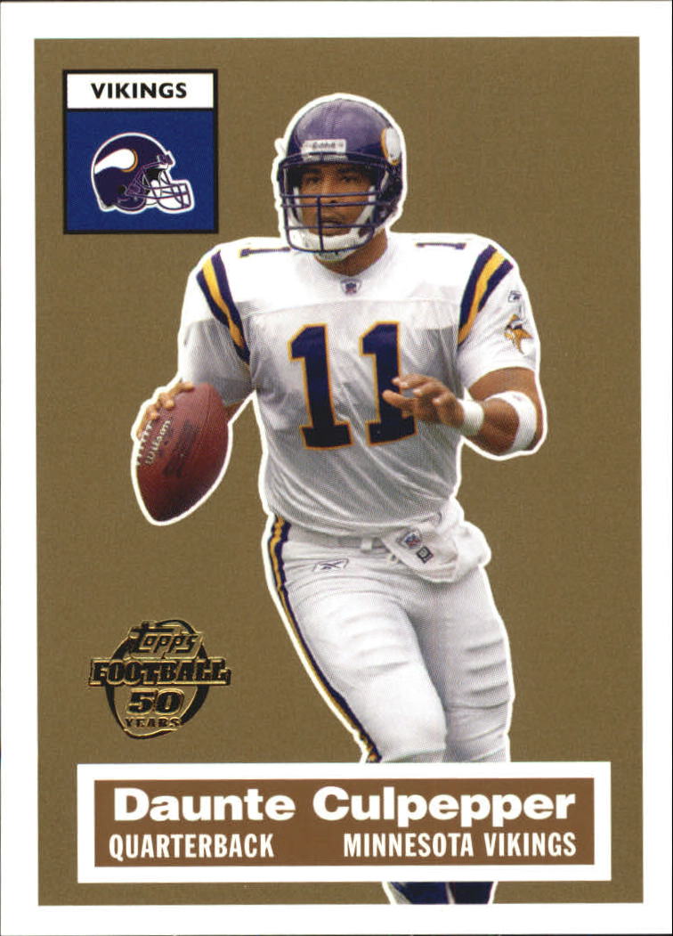 2005 Topps Turn Back the Clock #9 Daunte Culpepper