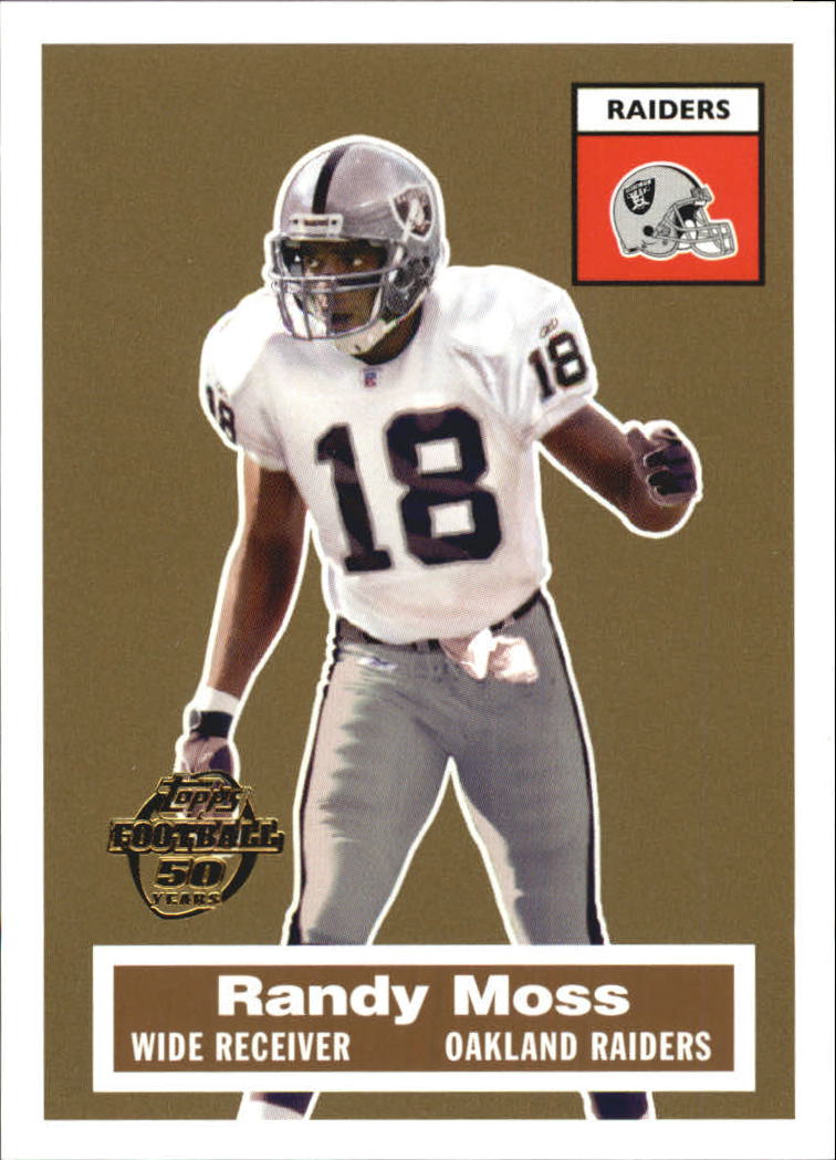 2005 Topps Turn Back the Clock #10 Randy Moss