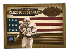 2005 Donruss Classics Classic Singles Bronze #1 Barry Sanders