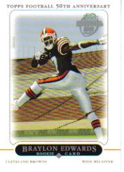 2005 Topps Promos #3 Braylon Edwards